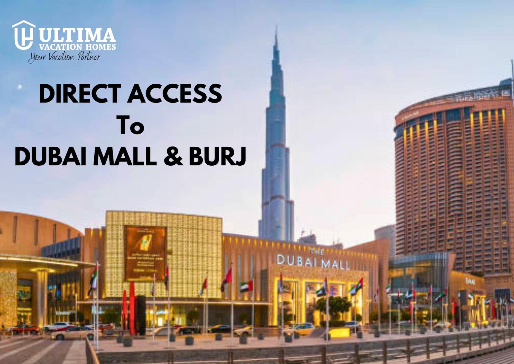 Elegant Apartment With Direct Access To Dubai Mall Екстер'єр фото